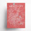 «Mexico City Map», impression-1048974375-1048974812