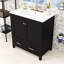 Ensemble de meuble-lavabo simple autoportant en bois avec lavabo en céramique Ordonez, portes à fermeture douce et grand espace de rangement-1674193682
