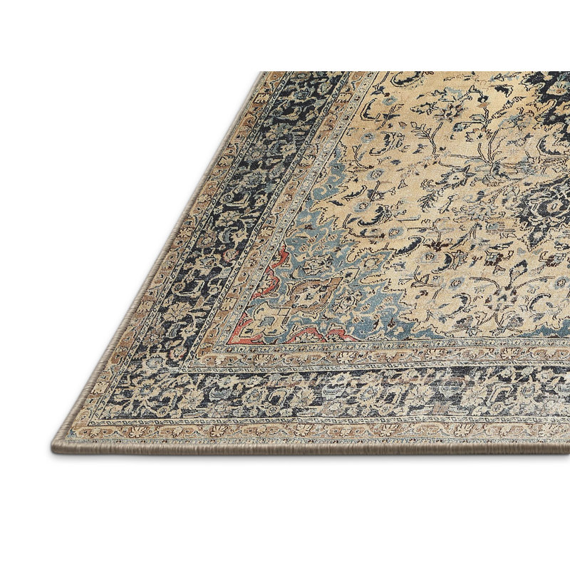 Evie-Mai Oriental Indoor Rug, Rectangle 6' x 9'