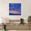" Blue Desert Caravan Peaceful Serene Tranquil Horse Animal Landscape Wall Art Print " Print-340819269