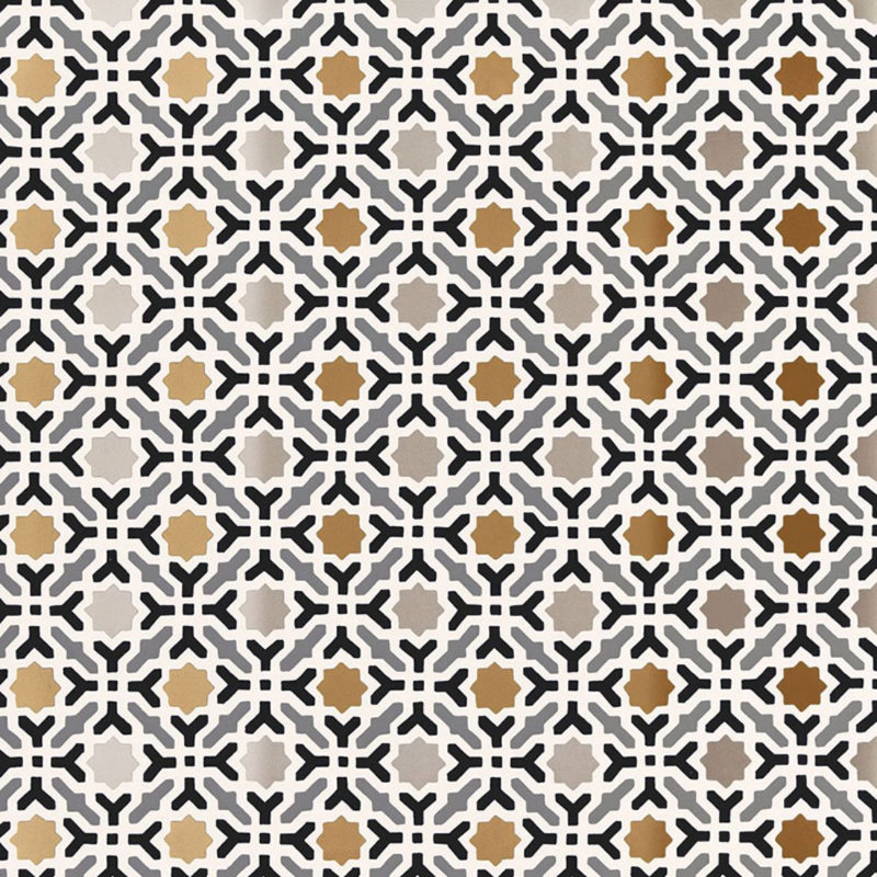 Serallo Mosaic Wallpaper, Mica