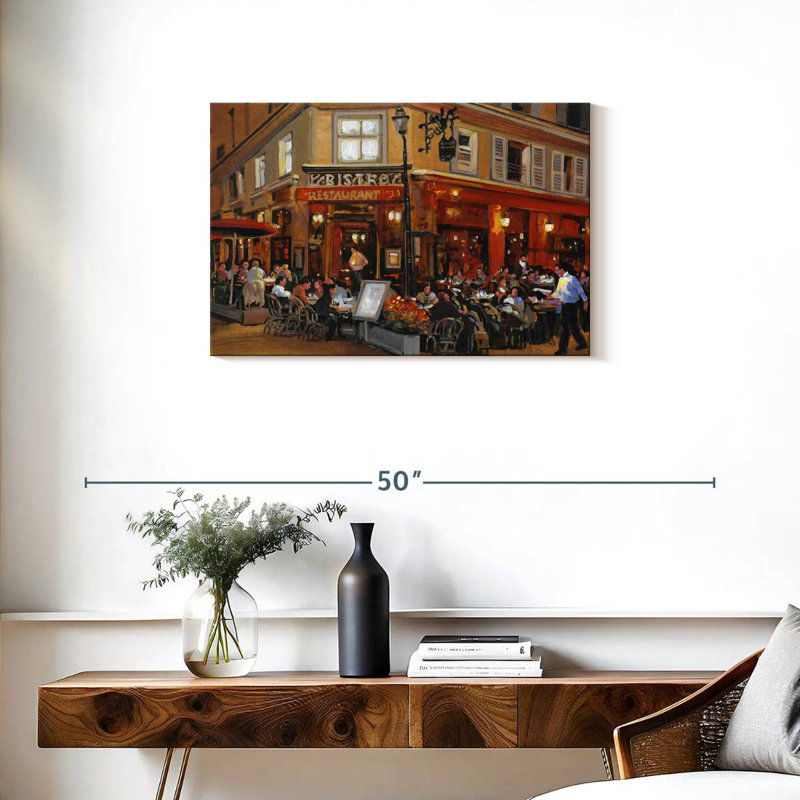 Yarlin Bistro I, 20" H x 30" W
