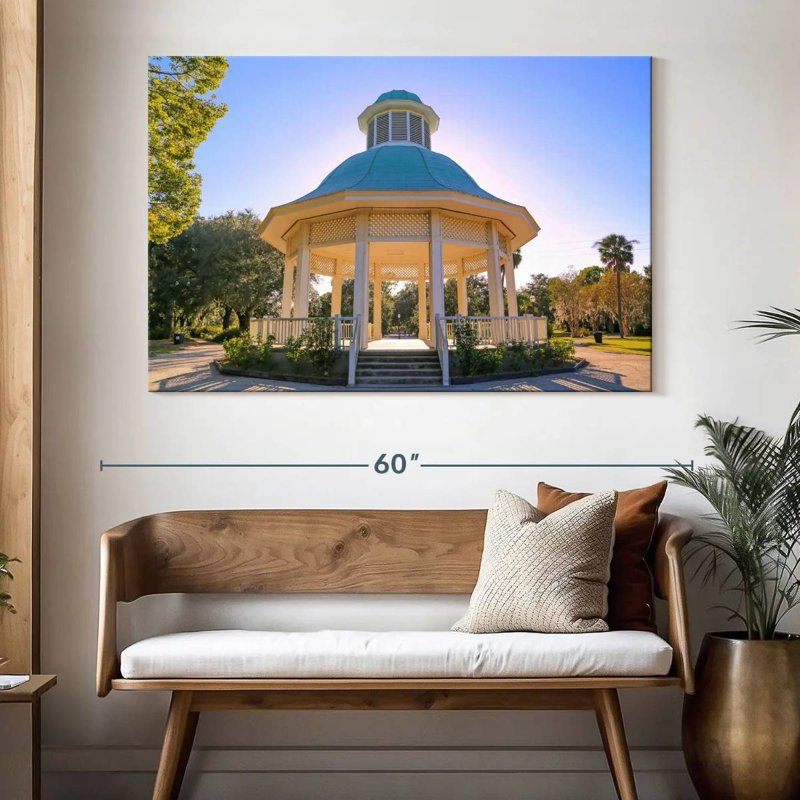 Hampton Park Gazebo, 34" H x 51" W