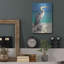 «Blue Heron», impression sans cadre sur métal-603910270