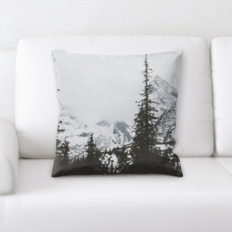 Winter Microsuede Reversible Throw Pillow