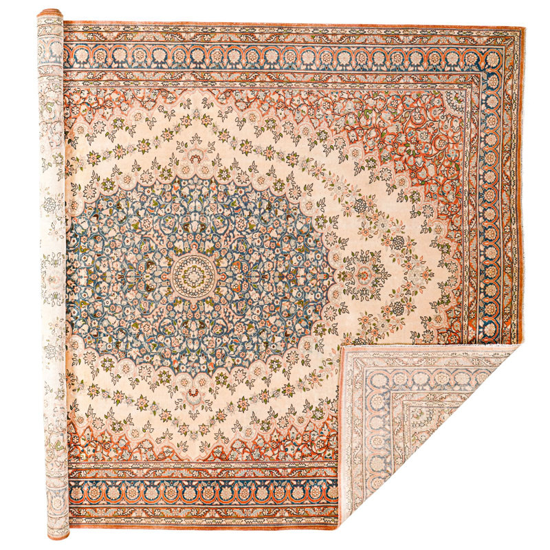 Vintage Handmade 9X12 Multicolor Anatolian Turkish Traditional Distressed Area Rug