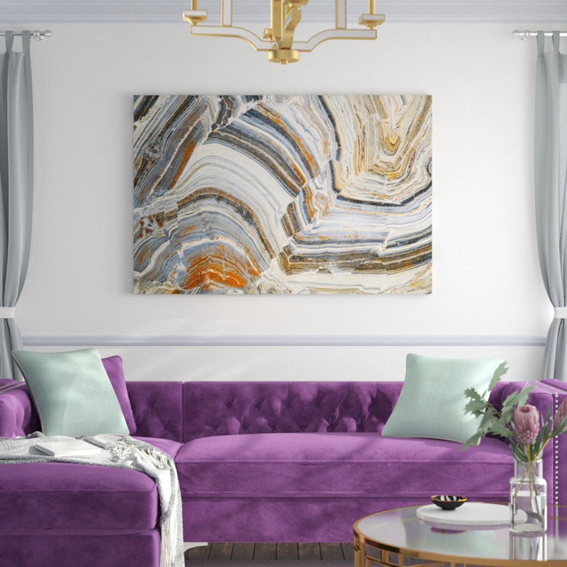 « conception visuelle de la création »-impression, 24 po x 36 po, Toile