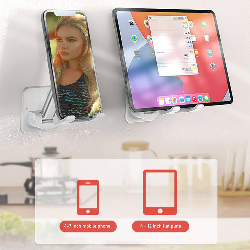 Support mural extensible pour tablette de téléphone portable