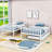 Kelyn Convertible Twin Over Full Wood Bunk Bed With Twin Trundle-1192213732