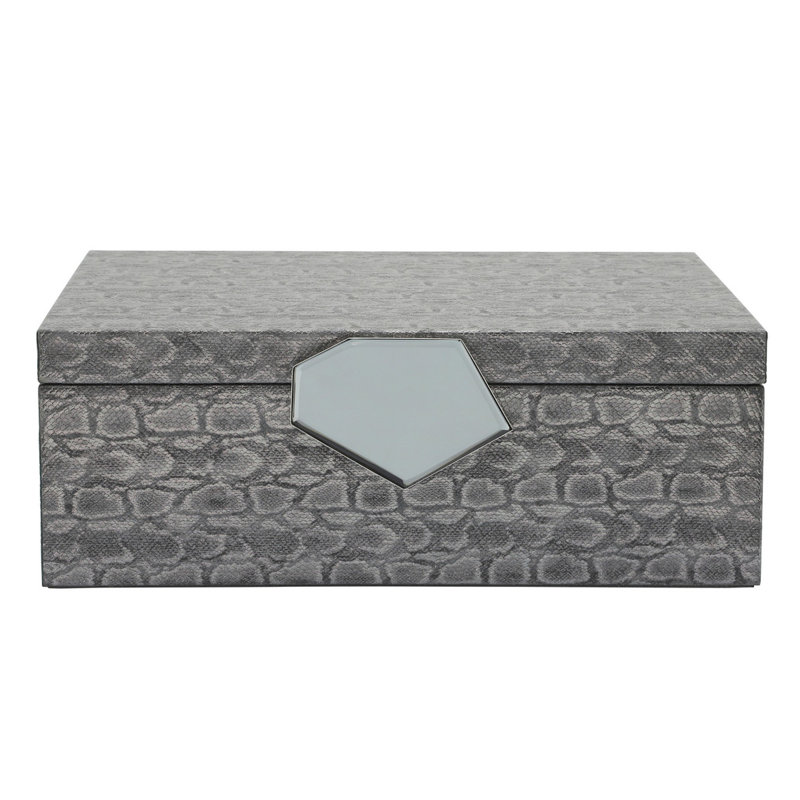 Boîte décorative Chittum, H 5 po x l 14 po x P 10 po