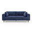 Kraz 215.9Cm Square Arms Sofa-1916642914