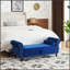 Repose-pieds en velours avec coussin, banc d'entrée multifonctionnel, banc de chambre-945980978