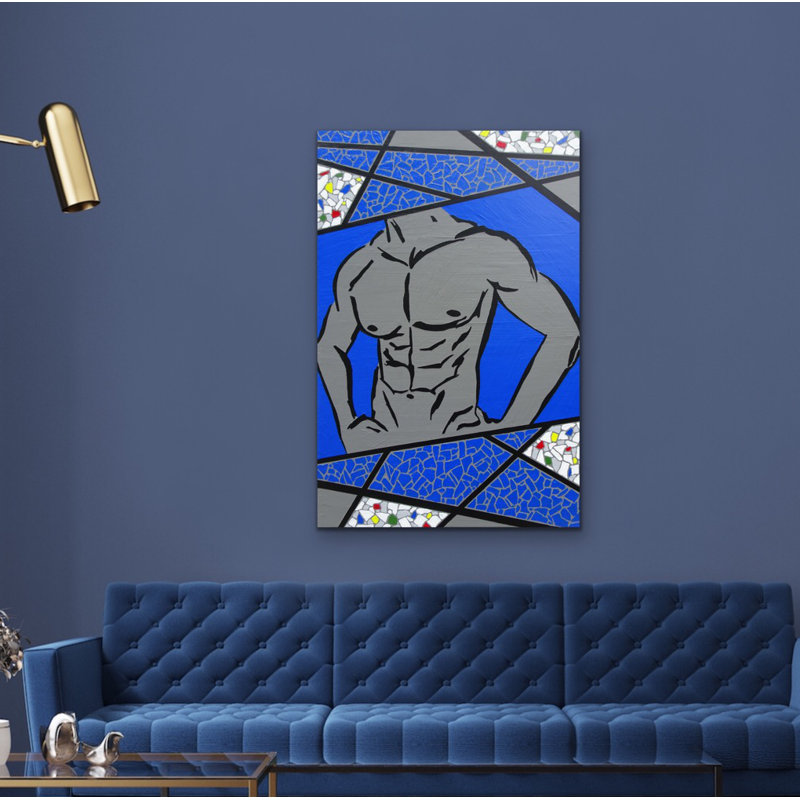 The Beauty Of Him Painting by Eddie Bruckner
