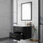 Ensemble de meuble-lavabo mural 24 po avec lavabo et miroir-191656513