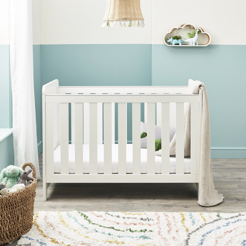 Caro Mini Cot Bed, White