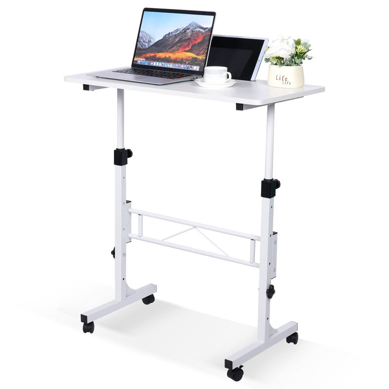  Adjustable Height Standing Desk - Modern Portable Mobile Office Table