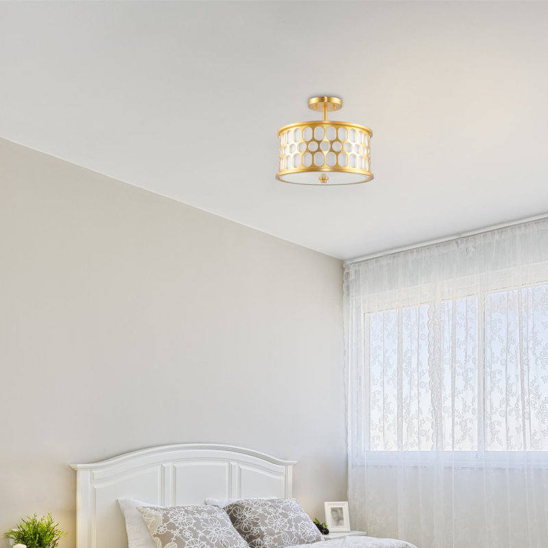Irys Semi Flush Mount