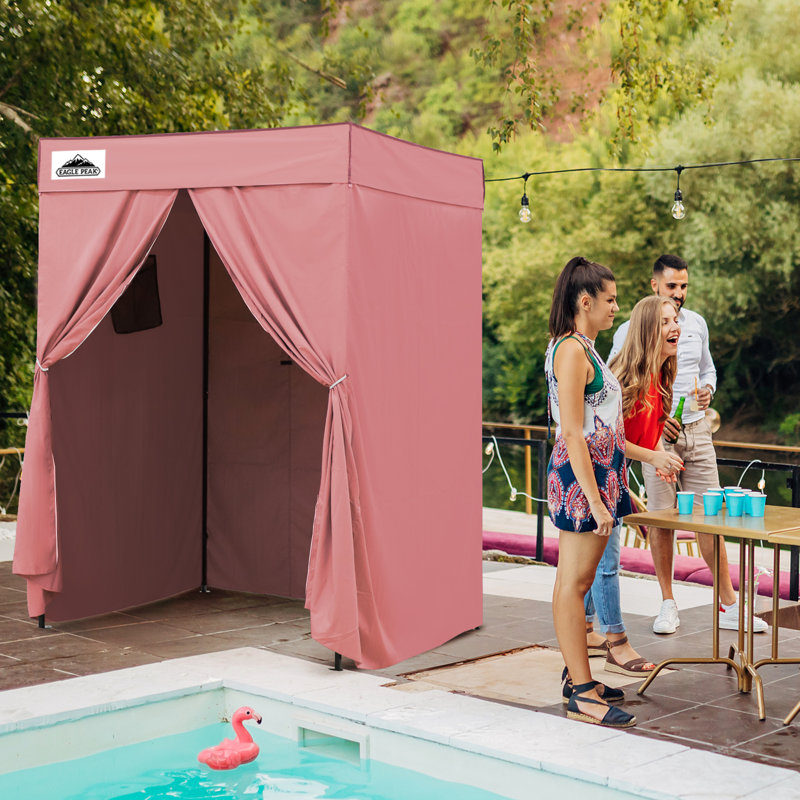 Auvent escamotable Flex Compact 5x5, Rose
