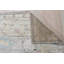 Hand Knotted Silk Floral Area Rug in Gray