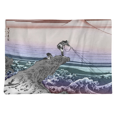 Napperon Katsushika Hokusai Kajikazawa dans la province de Kai