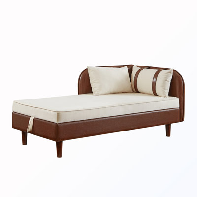 Chaise Lounge With Hidden Lift Storage