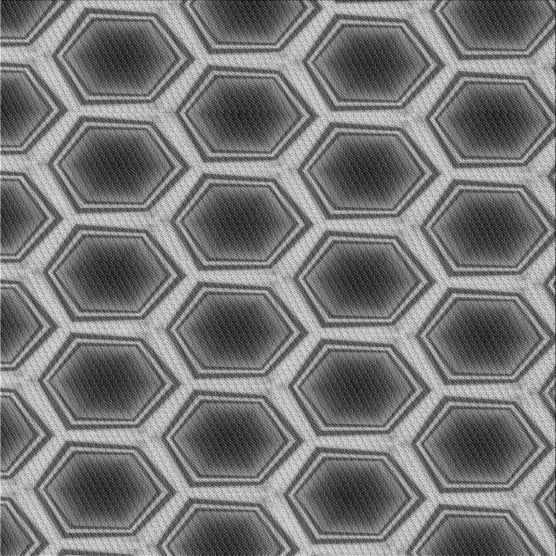 Geometric Indoor Rug, Square 5'