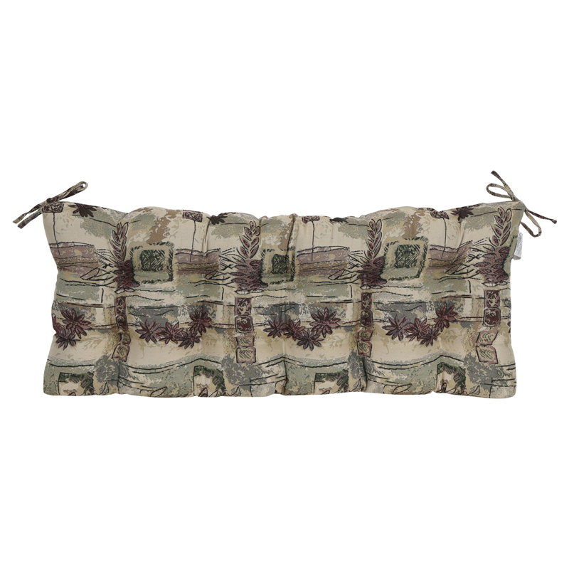 Tufted Tapestry Loveseat Cushion