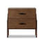 Halston 2 - Drawer Solid Wood Nightstand
