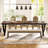 Dollis 78.74" Iron Dining Table （Whitout Chair)-310241128-312699967