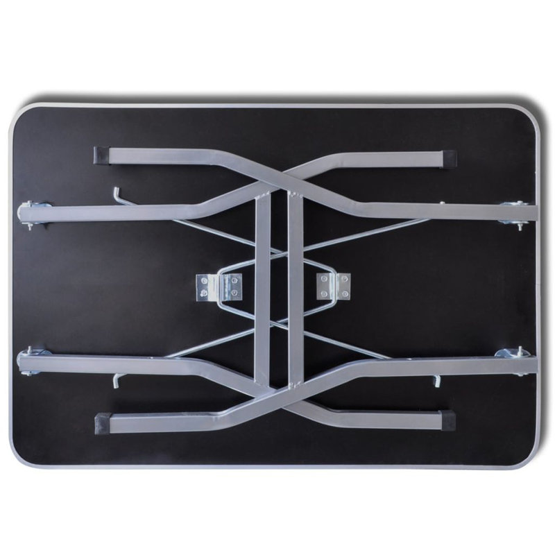 Frethi 63'' H x 24.2'' W x 41.3'' D Iron Foldable Dog Tabletop Grooming Table