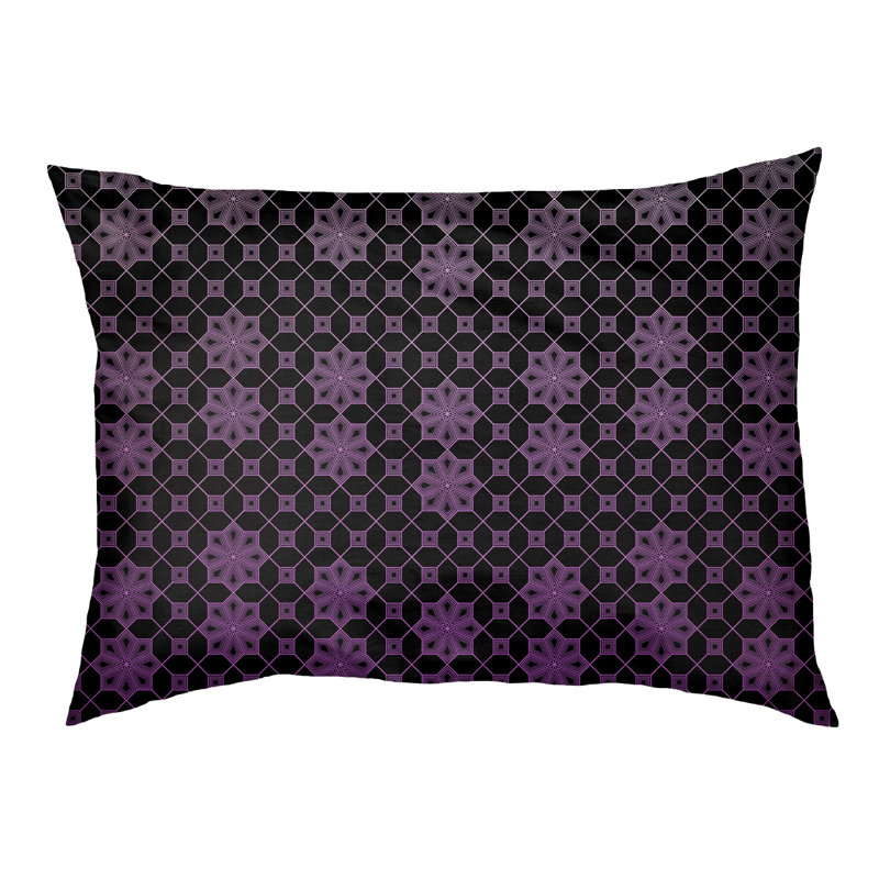 Coussin pour chien Byrge, Très grand (l 52 po x P 42 po x H 17 po), Dégradé mauve