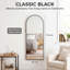 Aluminium Arch Full Length Mirror