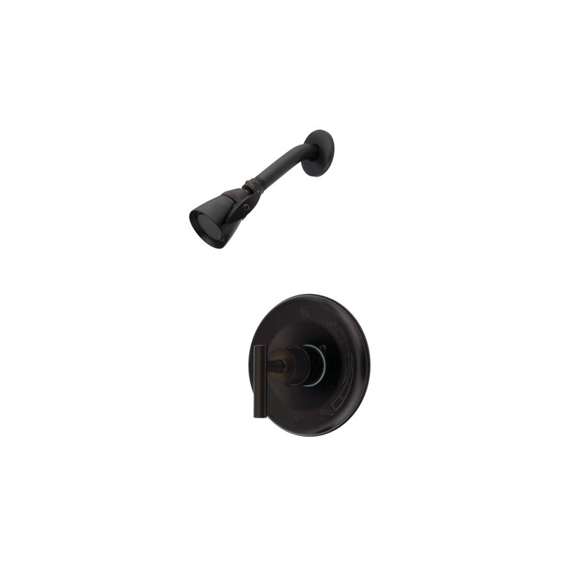 Kingston Brass Manhattan Single-Handle Pressure Balanced Shower Faucet, Oil Rubbed Bronze
