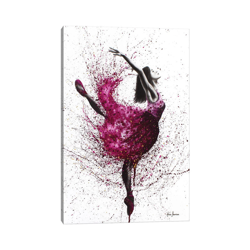 Ballet Wines by Ashvin Harrison - Wrapped Canvas Print, 45.72cm H x 30.48cm W x 1.91cm D