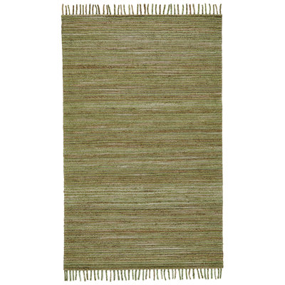 Tapis rayé tissé à la main Cedarburg