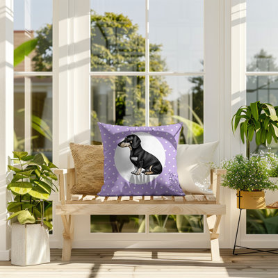 Coussin réversible intérieur / extérieur Dachshund Dog
