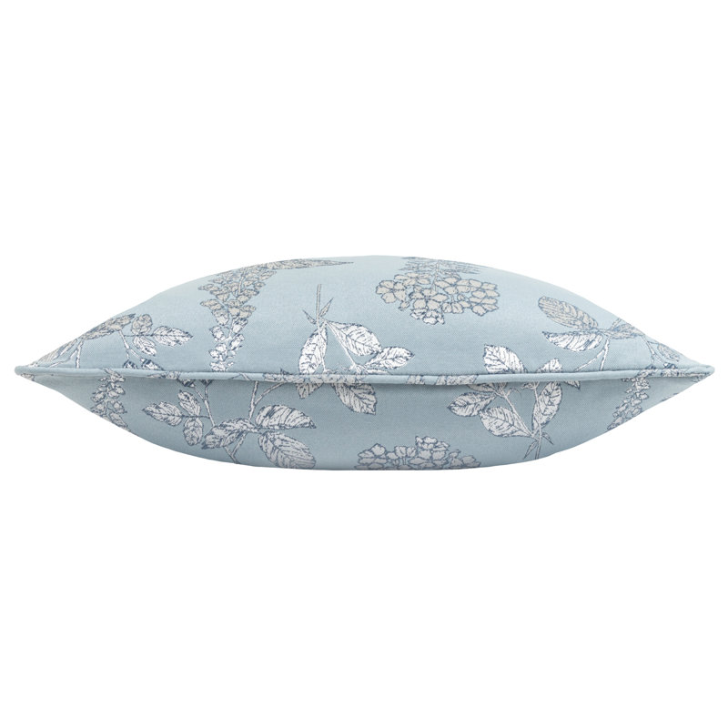 Alnetia Floral Square Cushion, Blue