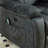 3-Piece Plush Microfiber Reclining Living Room Set - 2 Lift Assist Chair, Theater Style Sofa With USB & Massage Heating