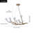 Chastine 1 - Light Chandelier Pendant Warm Lights-2121334815