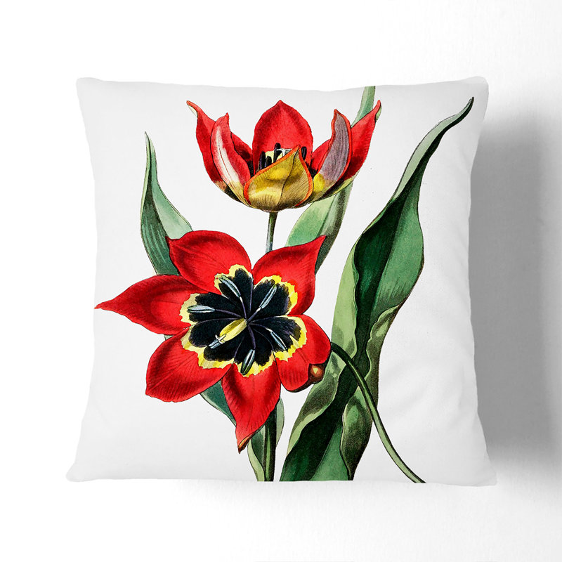 Square Throw Cushion, 40cm H x 40cm W x 15cm D, Black
