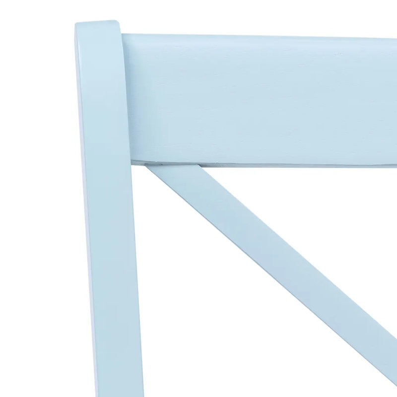 Gilbert 45cm H Side Chair, Blue/Brown, 6