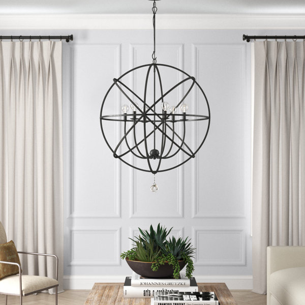 Greyleigh™ Jayden 6 - Light Unique/Statement Pendant & Reviews | Wayfair