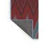 Tapis rouge à chevrons Donti-50374239