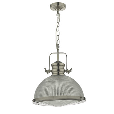 1 - Light Satin Nickel Pendant