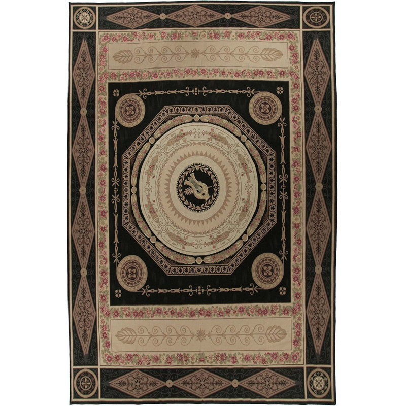 Wool Oriental Area Rug, Rectangle 12' x 18'