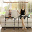 Ensemble de chaises de bureau ergonomiques pivotantes et réglables pour petits espaces et salles de jeux-111364853