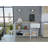 Sayville 2-Drawer 2-Shelf Kitchen Island with Pine Wood, Perfect for Additional Storage and Workspace in Any Kitchen