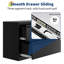 88cm Wide 2 -Drawer Steel File Cabinet