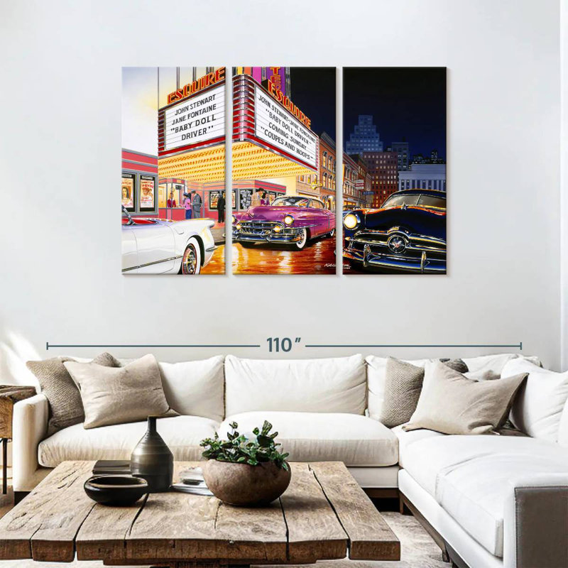 Mehar Esquire Theatre, 48" H x 74" W