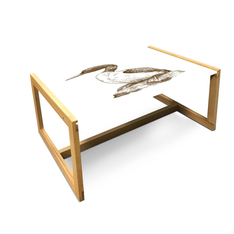 Jahkhi Sled Coffee Table, 40cm H x 91cm W x 62cm D